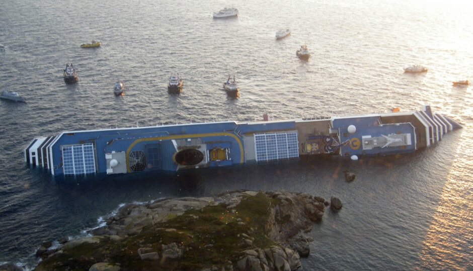 concordia ship-aerial